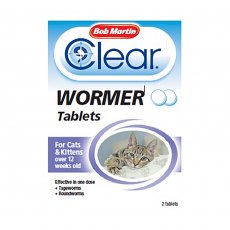 Wormclear Cats & Kittens 2 Tablets