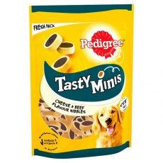 Pedigree Tasty Minis Cheese & Beef 140g