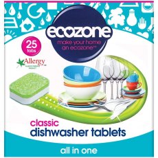 Ecozone Dishwasher Tablets 25 Pack