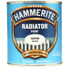 Hammerite Radiator Enamel Paint White 500ml