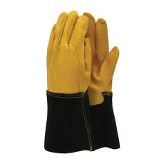 Town & Country Leather Gauntlet Gloves