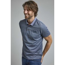 Weird Fish Harlow Eco Lightweight Pique Polo Navy Size S