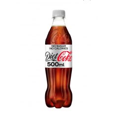 Diet Cola 500ml Plastic