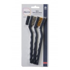 Harris Essentials Wire Brush 3 Pack