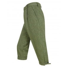 Hoggs Helmsdale Tweed Breeks Green Size 40"