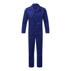 Fort Zip Front Coverall Royal Blue Size 52"