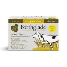 Forthglade Grain Free Adult Poultry Variety 12 Pack