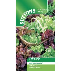 Suttons Lettuce Mixed Iceberg/Cos/Butterhead Seeds