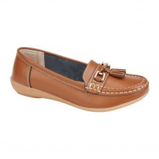 Nautical Leather Shoe Tan