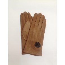 Butterfly Sheep Gloves Camel