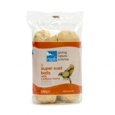 RSPB High Energy Fat Balls With Sunflower Hearts 6 Pack