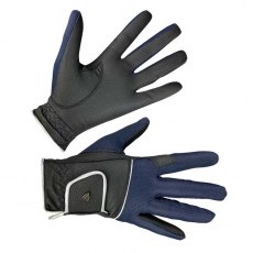 Woof Wear Vision Riding Gloves Black & Navy