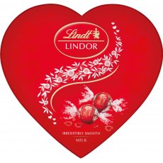Lindt Lindor Milk Chocolate Heart 200g