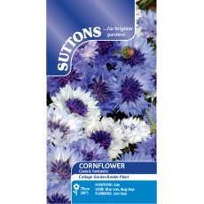 Suttons Cornflower Classic Fantastic Seeds