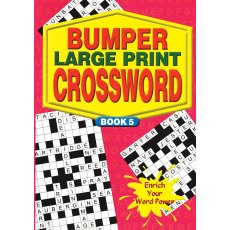 A4 Bumper Crossword Puzzle Book