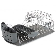 Tower Compact 2 Tier Dishrack With Cutlery Holder