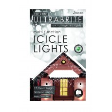 Jingles Ultrabrite Icicle Lights White