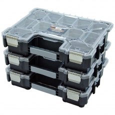 Jefferson Stackable 12 Compartment Storage Case