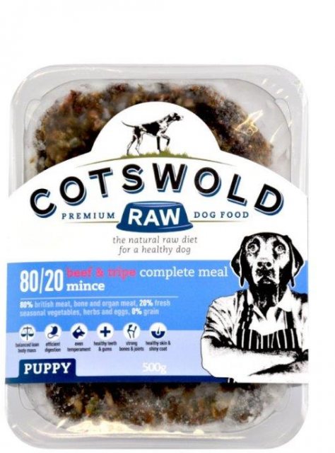 Cotswold Puppy Beef & Tripe Mince