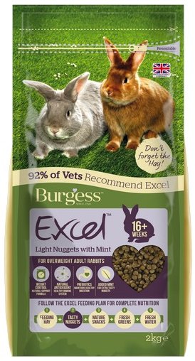 Burgess Burgess Excel Nuggets Light With Mint 2kg