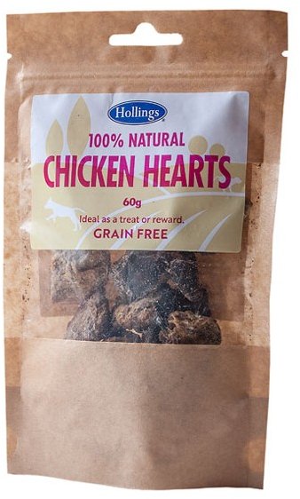 Hollings Chicken Hearts 60g