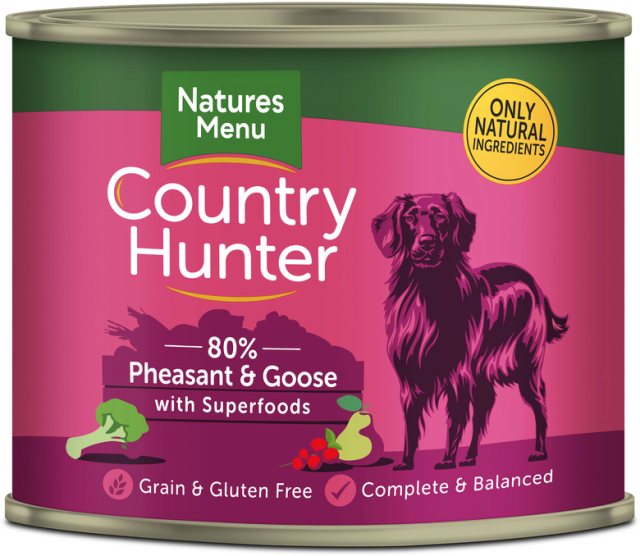 NATMENU Natures Menu Country Hunter Pheasant & Goose 600g