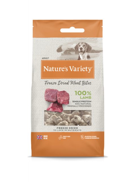 N/VARIET Nature's Variety Grain Free Freeze Dried Lamb Bites 20g
