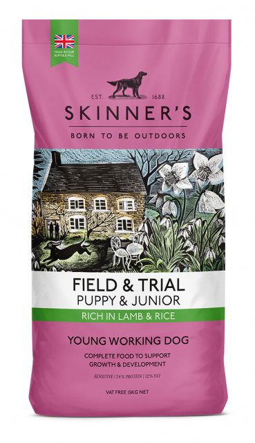 SKINNERS Skinner's Field & Trial Puppy & Junior Lamb