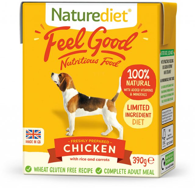 Naturediet Feel Good Chicken & Rice 390g
