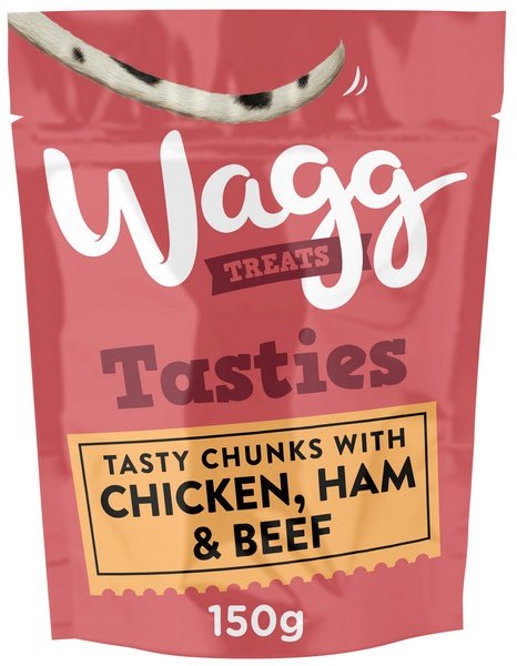 WAGG Wagg Tasties Chicken, Ham & Beef Treats 150g