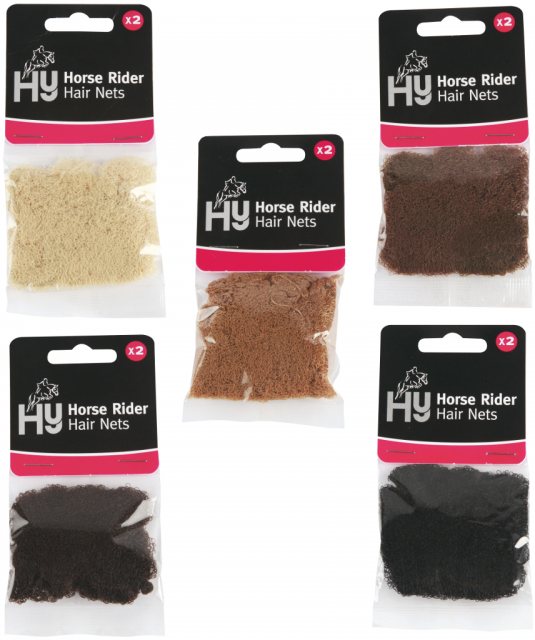 HY Equestrian Hy Hair Net Heavy Weight 2 Pack
