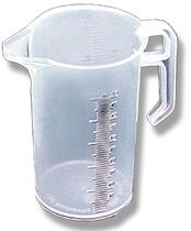 Clear Poly Measure Jug