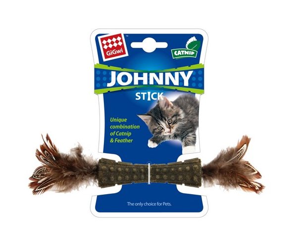 GIGWI GiGwi Double Ended Feather Stick Cat Toy