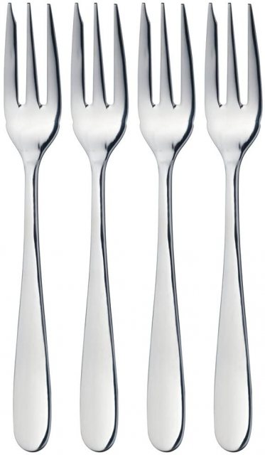 MASTERCL Masterclass Pastry Forks 4 Pack