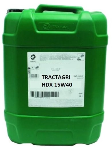 Total Tractagri Oil HDX 15W40 20L