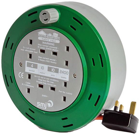 SMJ Electricals Power Extension Cable Reel