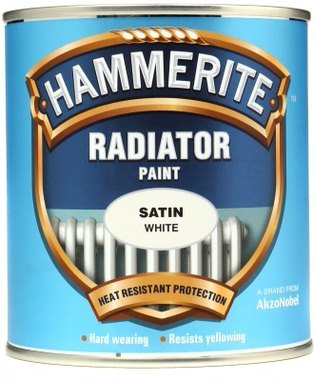 Hammerite Hammerite Radiator Enamel Paint White 500ml