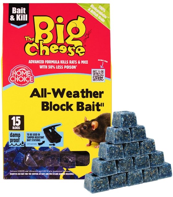 STV Big Cheese All Weather Bait 10g 15 Pack