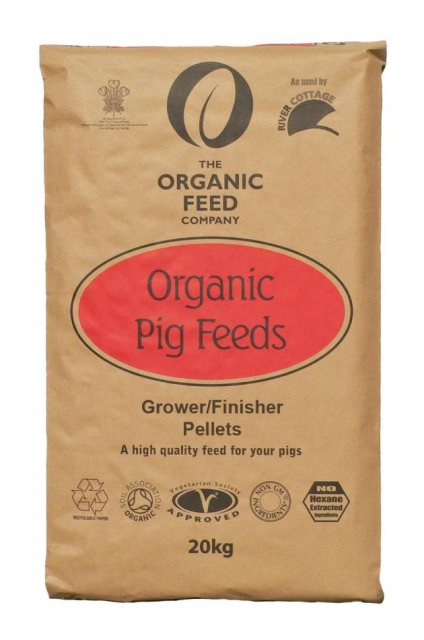A&P Organic Pig Grower Pellets 20kg