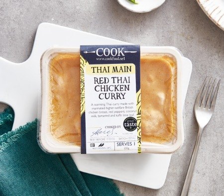 Cook Red Thai Chicken Curry Frozen Meal