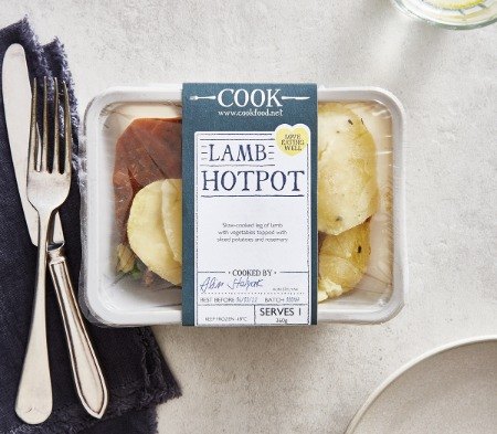 Cook Lamb Hotpot Frozen Meal
