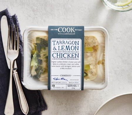 Cook Tarragon & Lemon Chicken Frozen Meal