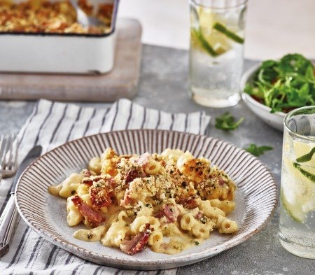 Cook Macaroni Cheese With Smoky Bacon Frozen Meal