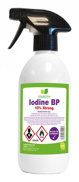 Country UF Iodine 10% BP