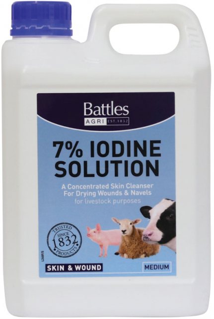 Battles Iodine 7% Solution 2L