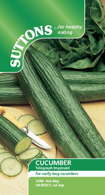 SUTTONS Cucumber Telegraph Improved Seeds