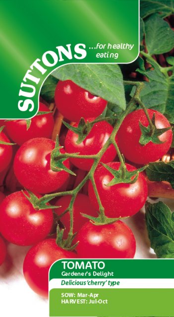 SUTTONS Suttons Tomato Gardener's Delight Seeds
