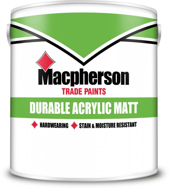 Macphersons Macpherson Durable Matt Paint