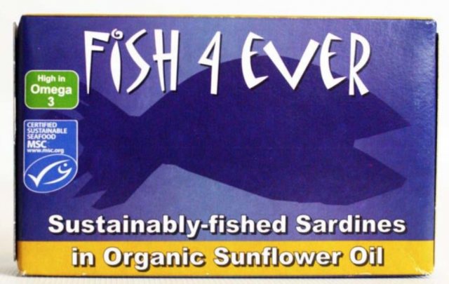 FISH4EVE Fish4Ever Whole Sardines In Sunflower Oil