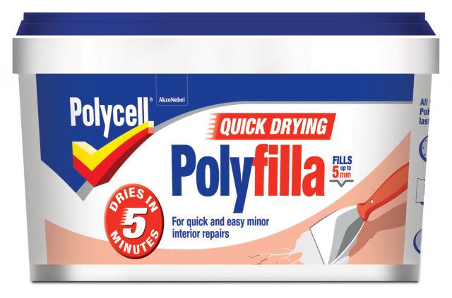 Polycell Polycell Quick Dry Polyfilla 500g